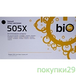 CE505X_BionКартридж Bion для HP LaserJet P2050/2055d/2055dn/2055x (6500 стр.)