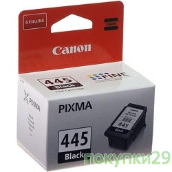 Картридж PG-445 8283B001 Картридж струйный Canon PG-445  для MG2540. Чёрный. 180 страниц (русифицированная упаковка)