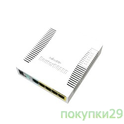 Сетевое оборудование MikroTik RB260GSP RouterBOARD 260GSP with indoor case and power supply