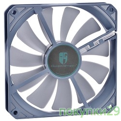 Вентиляторы Case fan Deepcool GS 120 120x120x20 4pin 18-32dB 100g antivibration low-noise RTL