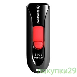 Носитель информации USB 2.0 Transcend JetFlash 590 64Gb (TS64GJF590K)