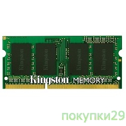 Модуль памяти Kingston DDR3-1333 2GB SO-DIMM KVR13LS9S6/2