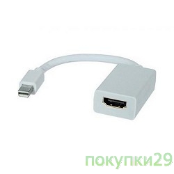 Переходник VCOM CG553 Кабель-переходник DisplayPort(M) =>HDMI(F) 0.1m