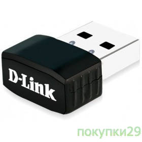 Сетевое оборудование D-Link DWA-131/E1A 802.11b/g/n  Wireless USB Adapter (300Mbps, 2.4GHz, WPA&WPA2)