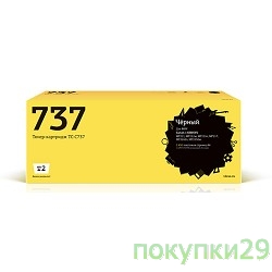 Расходные материалы T2 Cartridge 737 Картридж T2 (TC-C737) для Canon i-SENSYS MF211/212w/216n/217w/226dn/229dw (2400 стр.) с чипом