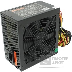 Блок питания Exegate EX219461RUS Блок питания 450W ATX-XP450, black, 12cm fan, 24+4pin, (6+2)pin PCI-E, 3*SATA, 1*FDD, 2*IDE