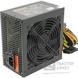 Блок питания Exegate EX219463RUS Блок питания 500W ATX-XP500, black, 12cm fan, 24+4pin, (6+2)pin PCI-E, 3*SATA, 1*FDD, 2*IDE