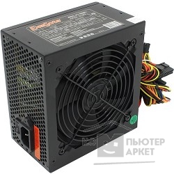 Блок питания Exegate EX221643RUS Блок питания 600W ATX-600NPX, black, 12cm fan, 24+4pin, 6pin PCI-E, 3*SATA