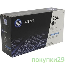 Расходные материалы HP CF226A Картридж, Black