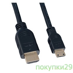 Кабель PERFEO Кабель HDMI A вилка - HDMI C (mini HDMI) вилка, ver.1.4, длина 2 м. (H1101)