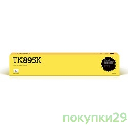 Расходные материалы T2 TK-895K Тонер-картридж T2 (TC-K895B) для Kyocera FS-C8020/C8025/C8520/C8525 (12000 стр.) чёрный, с чипом
