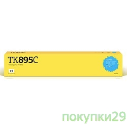 Расходные материалы T2 TK-895C Тонер-картридж T2 (TC-K895C) для Kyocera FS-C8020/C8025/C8520/C8525 (6000 стр.) голубой, с чипом