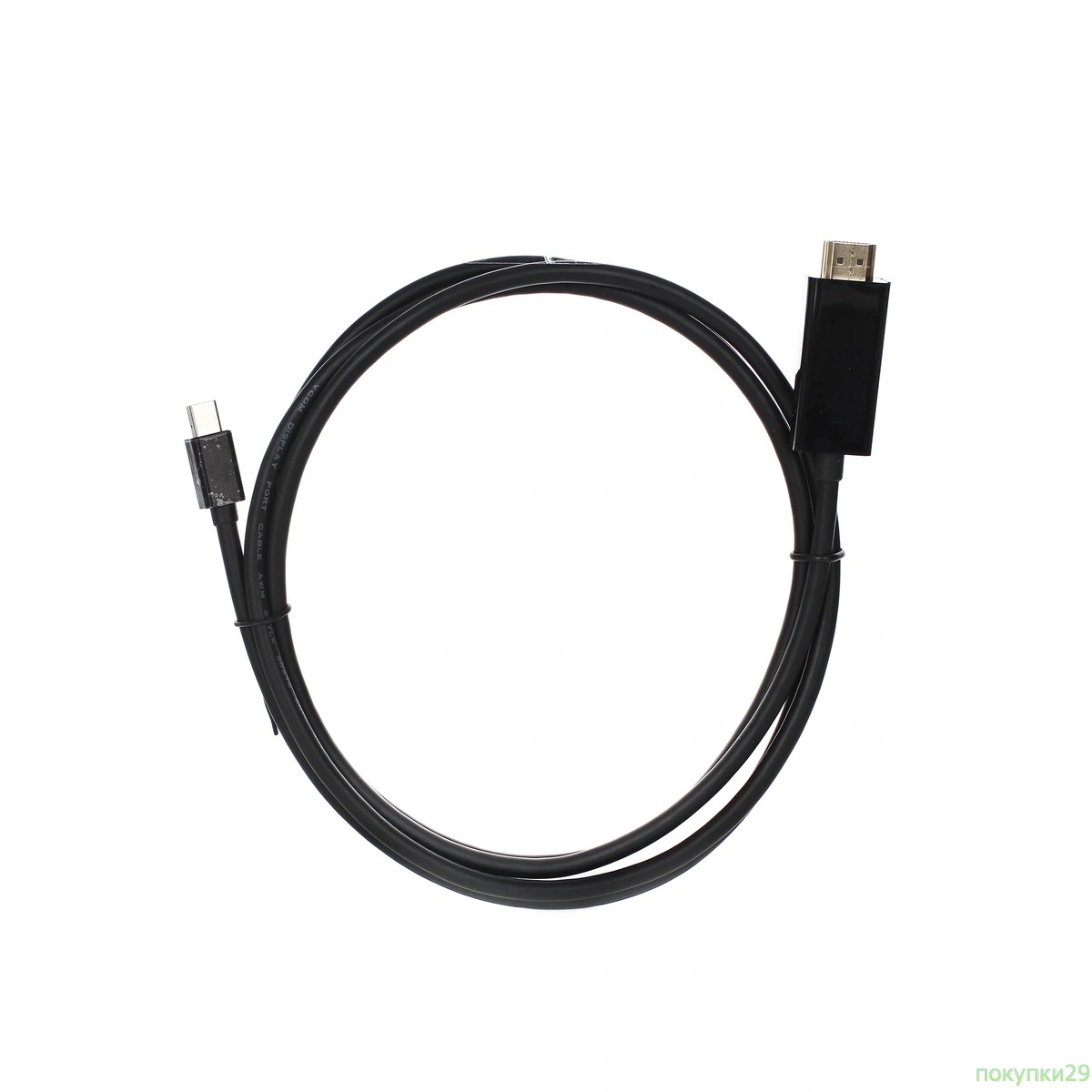 Переходник VCOM CG695-B Кабель-переходник Mini DisplayPort M =>HDMI M 1.8m