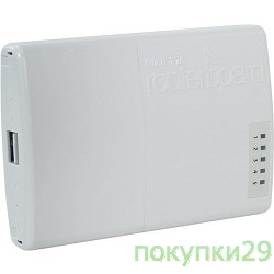 Сетевое оборудование MikroTik RB750P-PBr2  PowerBox with 650MHz CPU, 64MB RAM, 5xLAN (four with PoE out), RouterOS L4, outdoor case, PSU, PoE, mounting set