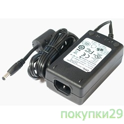 Сетевое оборудование Mikrotik   24HPOW  High power 24V 1.6A Power Supply + power plug