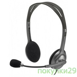 Наушники Logitech Headset H111 Stereo 981-000593