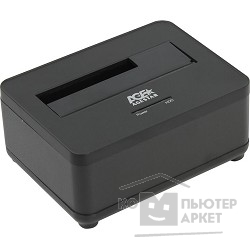 Контейнер для HDD AgeStar 3UBT7 (BLACK) Докстанция 2,5"/3,5"SATAIII AgeStar 3UBT7 (BLACK) USB 3.0,пластик, черная