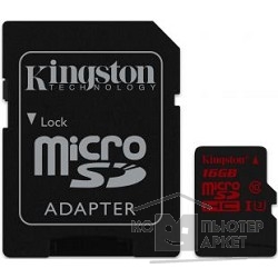 Карта памяти  Micro SecureDigital 16Gb Kingston SDCG/16GB