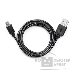 Кабель Cablexpert Кабель USB 2.0 Pro AM/microBM 5P, 1.8м, черный, пакет (CC-mUSB2-AMBM-6)