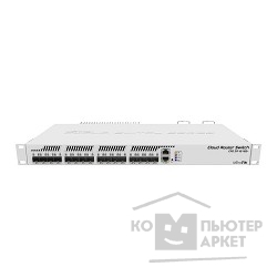 Сетевое оборудование MikroTik CRS317-1G-16S+RM Коммутатор 16х SFP+, 1х 1G RJ45, SwOS или RouterOS