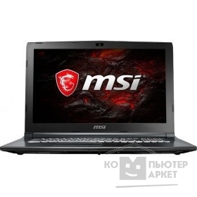 Ноутбук MSI GL62M 7RDX-2200RU 9S7-16J962-2200 black 15.6"