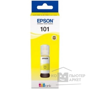 Расходные материалы EPSON C13T03V44A Контейнер с желтыми чернилами для L4000/L6000