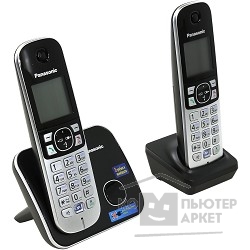 Телефон Panasonic KX-TG6812RUB Радиотелефон черный