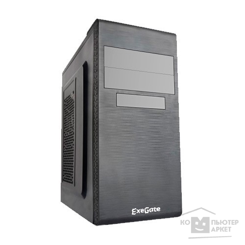 Корпуса Exegate EX269432RUS Корпус Miditower UN-603 Black, ATX,<UN450, 120mm>2*USB, Audio