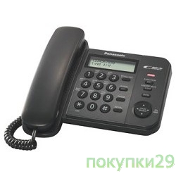 Телефон KX-TS2356RUB (черный)