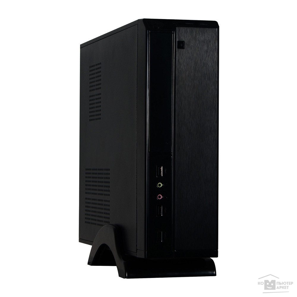 Корпуса Exegate EX268689RUS Корпус MiniITX Exegate MI-207 Black, miniITX/mATX,<M350, 80mm>, 2*USB, Audio