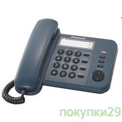 Телефон KX-TS2352RUС (синий)