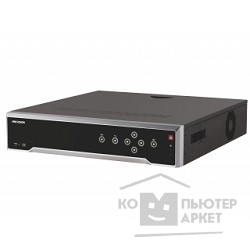 Цифровые видеорегистраторы HIKVISION DS-7732NI-K4 32-х канальный IP-видеорегистратор Видеовход: 32 канала; аудиовход: двустороннее аудио 1 канал RCA; видеовыход: 1 VGA до 1080Р, 1 HDMI до4К; аудиовыход: 1 канал RCA