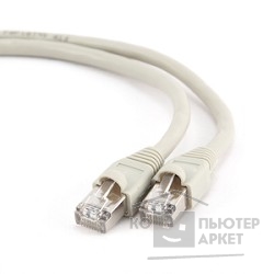 Коммутационный шнур Cablexpert Патч-корд FTP PP6-5M кат.6, 5м, литой, многожильный (серый)
