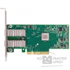 Опция к серверу Mellanox ConnectX-4 Lx EN network interface card, 10GbE dula-port SFP+, PCIe3.0 x8, tall bracket, ROHS R6 (MCX4121A-XCAT)