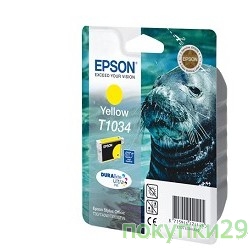 Картридж C13T10344A10 Epson картридж для T40W/TX600FW (желтый)