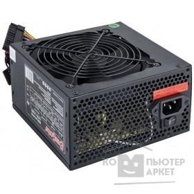 Блоки питания Exegate EX219459RUS-S Блок питания 400W Exegate XP400, ATX, SC, black, 12cm fan, 24p+4p, 3*SATA, 2*IDE, FDD + кабель 220V с защитой от выдергивания