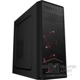 Корпус Miditower Aerocool SI-5100, ATX, черный (без БП)  58287