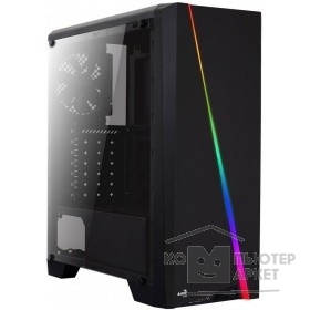 Корпус MidiTower Aerocool Cylon Black без Б/П  ATX, (PGS-V) 968842