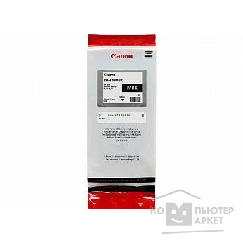 Расходные материалы Canon PFI-320MBK  Картридж  для Canon TM-200/TM-205/TM-300/TM-305, матовый чёрный, 300 мл (GJ)