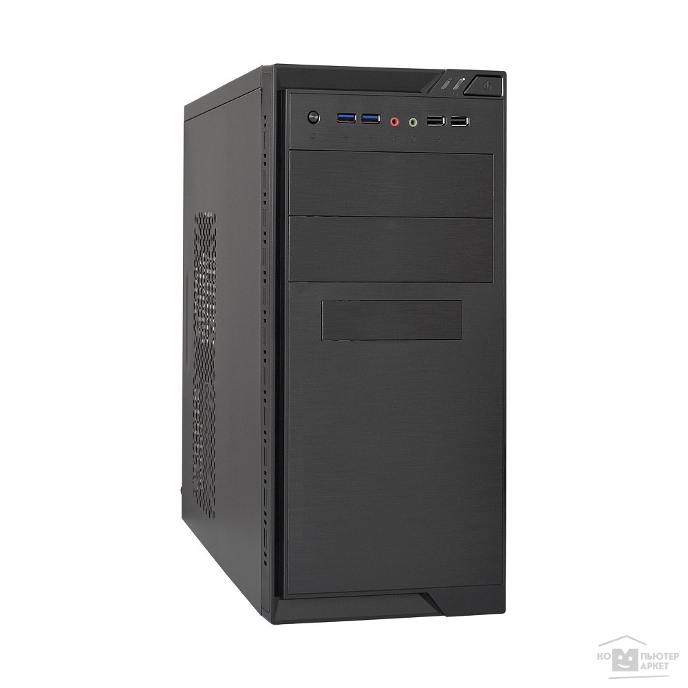 Корпуса Exegate EX283234RUS Корпус Minitower ExeGate MA-372UX Black, mATX<без БП>2*USB+2*USB3.0, Audio