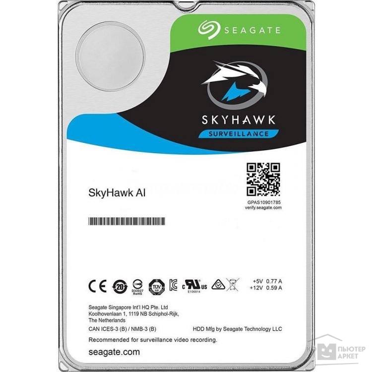 Жесткий диск 12TB Seagate SkyHawk (ST12000VE0008)