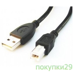 Кабель USB 2.0 кабель для соед. 4.5м AM/BM Gembird PRO позол. контакты, пакет CCP-USB2-AMBM-15