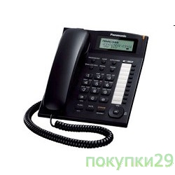 Телефон KX-TS2388RUB (черный)