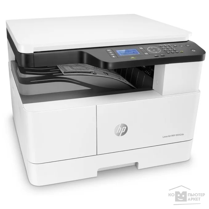 Принтер HP LaserJet MFP M442dn 8AF71A#B19 (p/c/s, A3, 1200dpi, 24ppm, 512Mb, 2trays 100+250, Scan to email/SMB/FTP, PIN printing, USB/Eth, Duplex, cart. 4000 pages&USB cable in box, 1y warr, repl. 2KY38A)