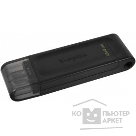 Носитель информации Флеш Диск Kingston 64Gb DataTraveler 70 DT70/128GB DT70/64GB USB3.0 черный