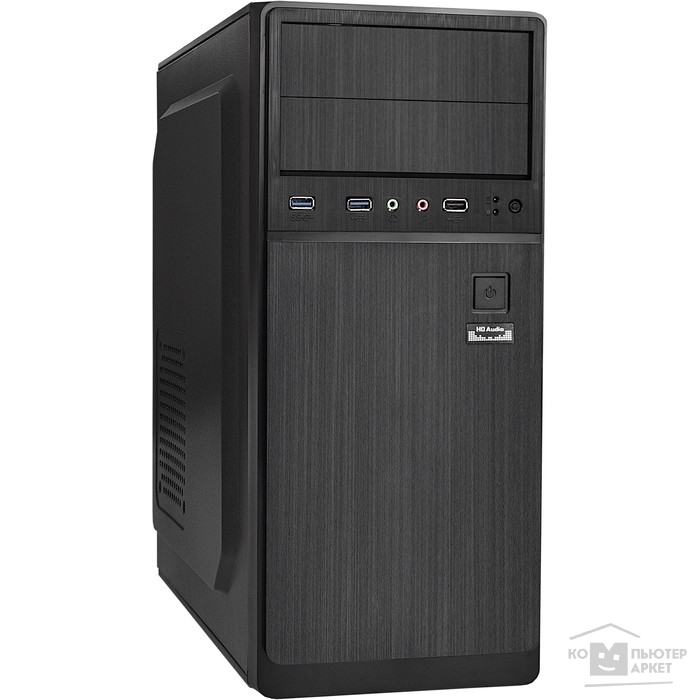 Корпуса Exegate EX287145RUS Корпус Miditower ExeGate XP-402U2-600W-12 (ATX, XP600 с вент. 12см, 1*USB+2*USB3.0, аудио, черный)