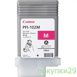 Картридж 0897B001 Картридж Canon Ink Tank PFI-102M Magenta