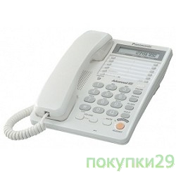 Телефон KX-TS2365RUW (белый)