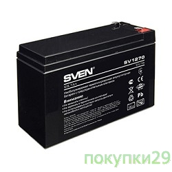 Батарея Sven SV1270 (12V 7Ah)  батарея аккумуляторная