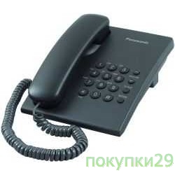 Телефон KX-TS2350RUB (черный)